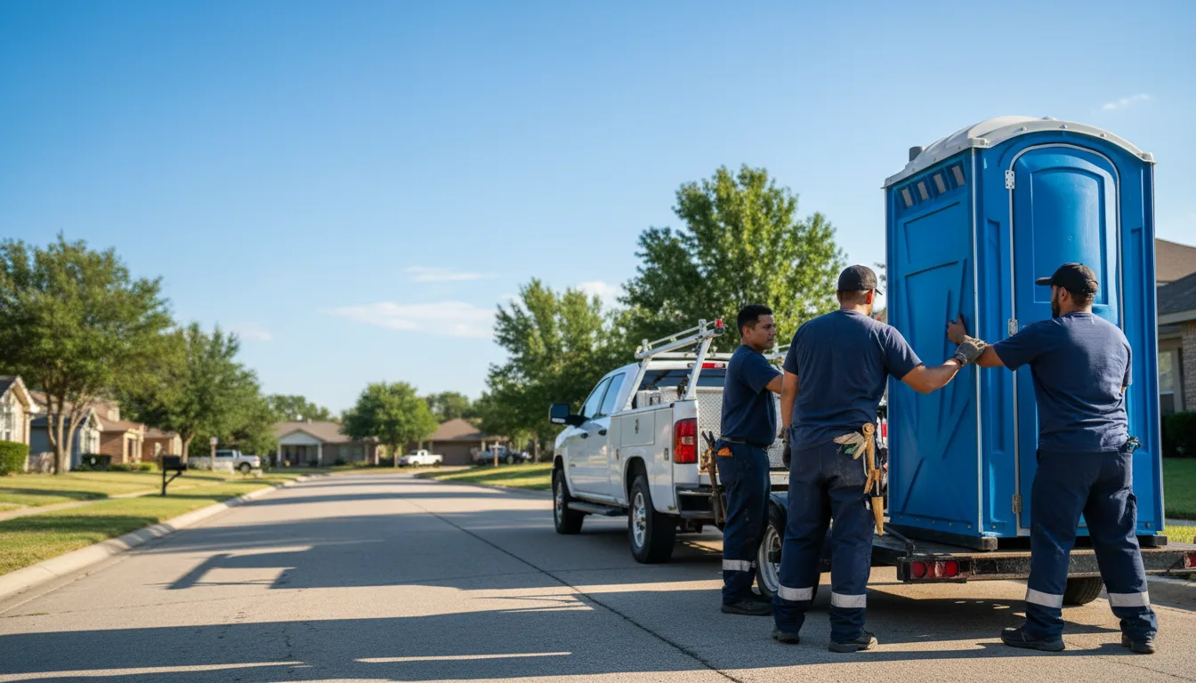 Portable Toilet Rental in Lena, IL near me